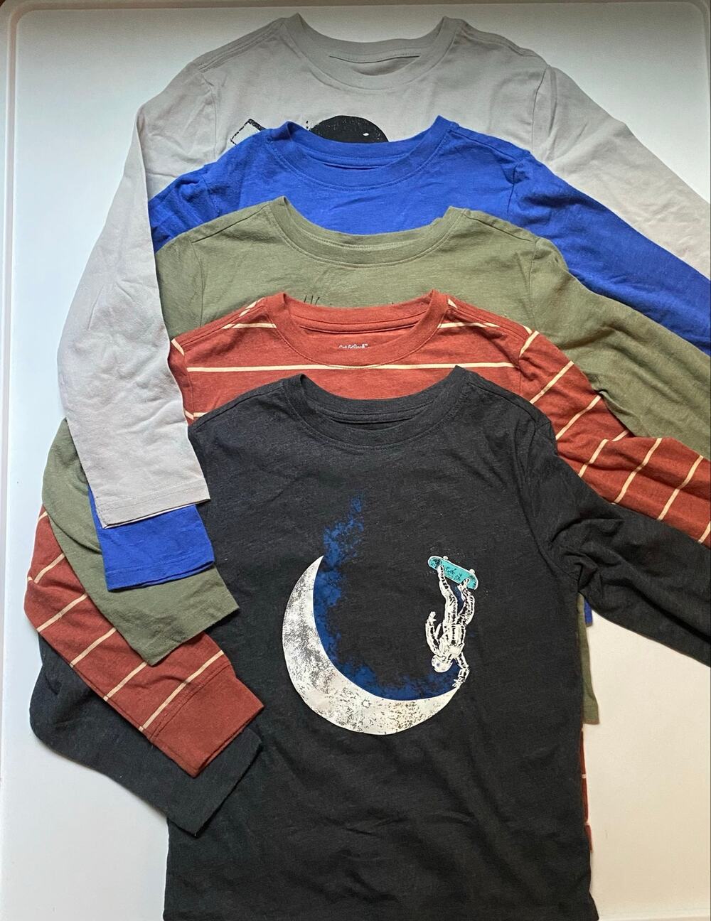 Long Sleeve Shirt Graphic Tees Bundle Cat & Jack